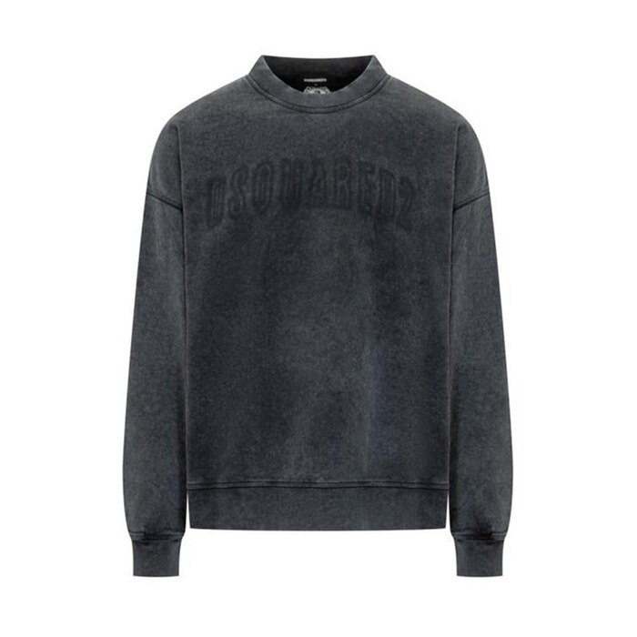 디스퀘어드2 루즈 핏 로우 엣지 크루넥 S74GU0885 S25030 814 - Dsquared2