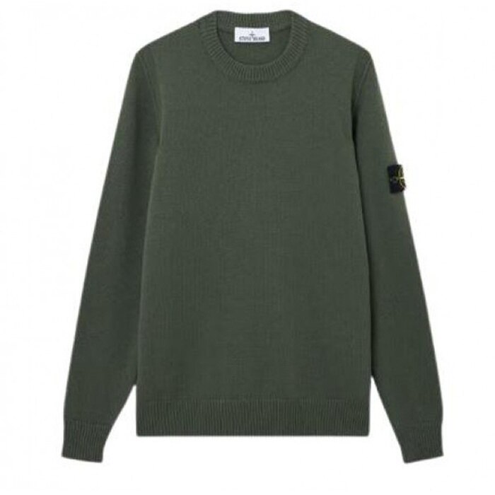 스톤아일랜드 5100072 Lambswool 크루넥 스웨터 램스울 K2S15 S00A3 V0054 - Stone Island