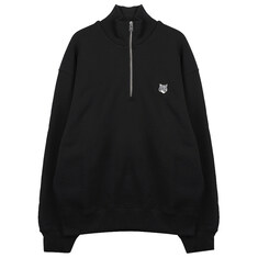 메종키츠네 폭스헤드 하프집 스웨트셔츠 PM00305-KM0341-P199 썸네일 1