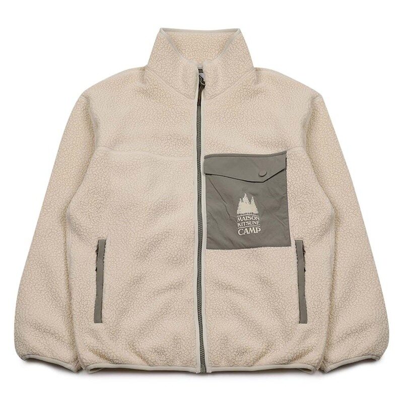 메종키츠네 캐주얼 플리스 자켓 PM02136-WM2031-P700 - Maison Kitsune