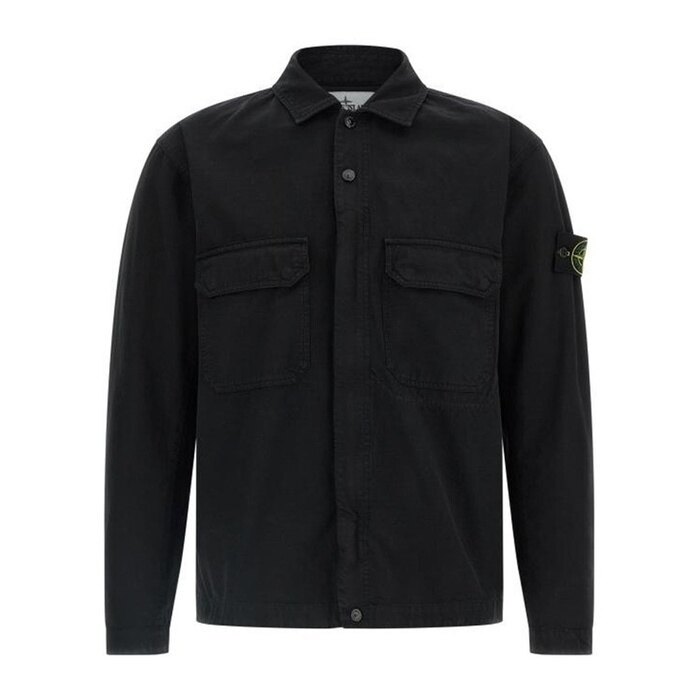 스톤아일랜드 1200009 코튼 오버셔츠 지퍼여밈 K2S15 S0211 V0029 - Stone Island