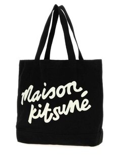 메종키츠네 MAISON KITSUNE HANDWRITING 토트 메종 키츠네 PW05124WW9042 P199 썸네일 1