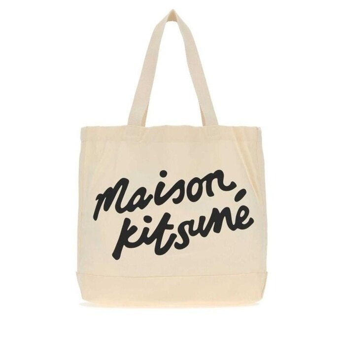 메종키츠네 MAISON KITSUNE HANDWRITING 토트 메종 키츠네 PW05124WW9042 P700 - Maison Kitsune