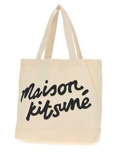 메종키츠네 MAISON KITSUNE HANDWRITING 토트 메종 키츠네 PW05124WW9042 P700 썸네일 1