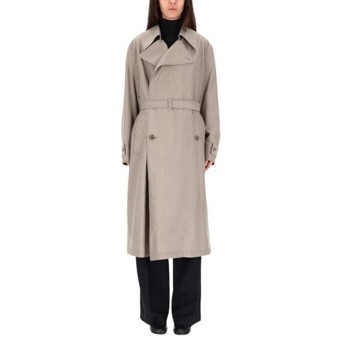 르메르 트렌치코트 코트 위드 탈부착 Lining 디테처블 CO1127 LF414 446 - Lemaire