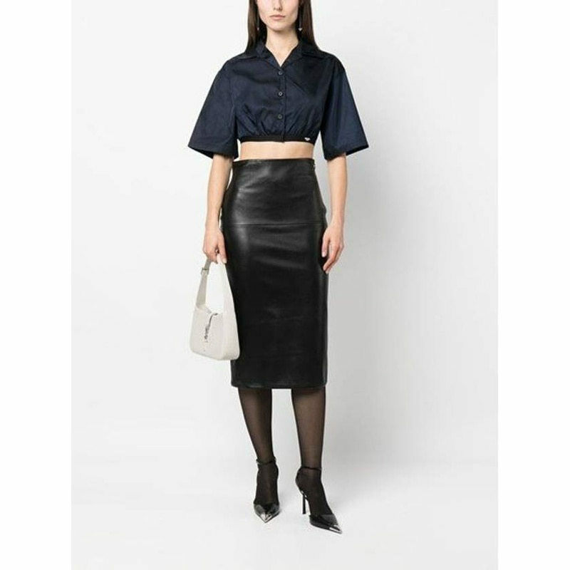 프라다 리나일론 셔츠 240719 S231 1WQ8 F01AE - Prada