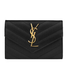 라프리마 [SAINT LAURENT] 생로랑 모노그램 엔벨로프 카드지갑 414404-BOW01-1000 썸네일 1