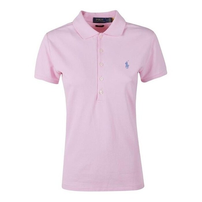폴로 랄프 로렌 포니로고 자수 스트레치 코튼 반팔 카라 211870245013 - Polo Ralph Lauren