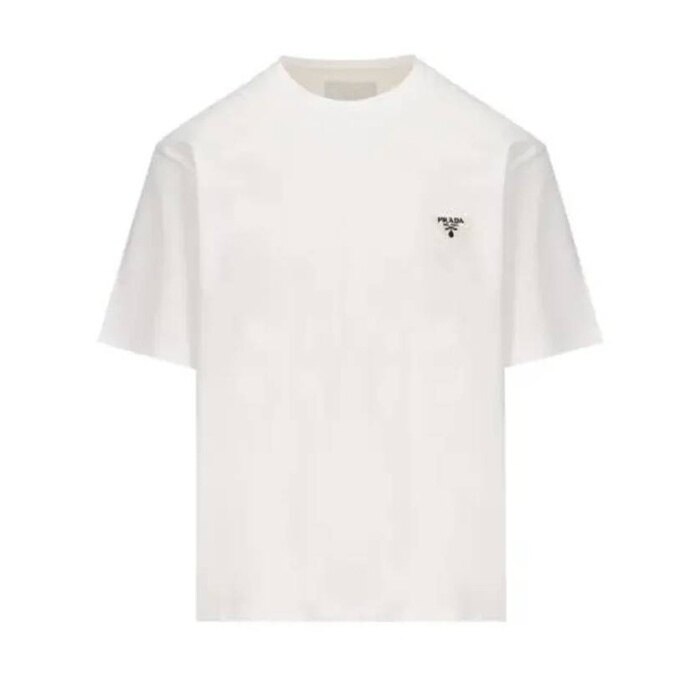프라다 로고 반팔 티셔츠 UJN837 240 F0009 - Prada