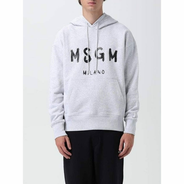 엠에스지엠 브러쉬드 로고 후드 티셔츠 2000MM515 200003 94 - MSGM