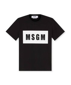 엠에스지엠 박스 로고 반팔 티셔츠 3641MDM520 247002 99 썸네일 1