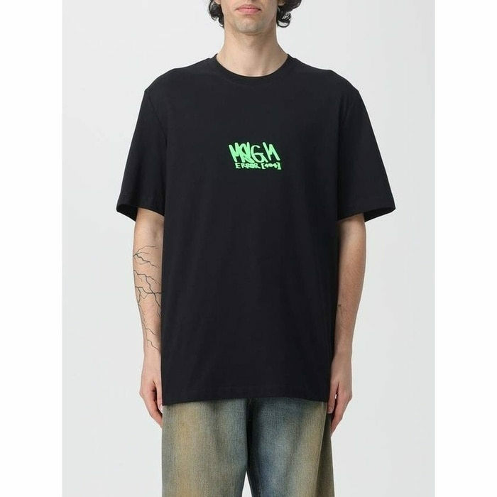 엠에스지엠 그래피티 로고 프린트 반팔 티셔츠 3640MM146 247002 99 - MSGM