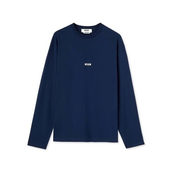 엠에스지엠 마이크로 로고 긴팔 티셔츠 3640MM501 247002 89 - MSGM