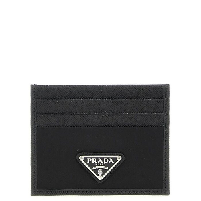 프라다 리나일론 사피아노 가죽 카드 지갑 2MC025 2DMH F0002 - Prada