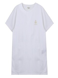 이자벨마랑 여성 ABY 로고 코튼 티셔츠 TS0070FA-A1N98E-20WH 썸네일 2
