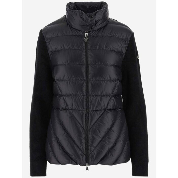 몽클레어 트리콧 패딩 울 가디건 9B00008 M1241 999 - Moncler