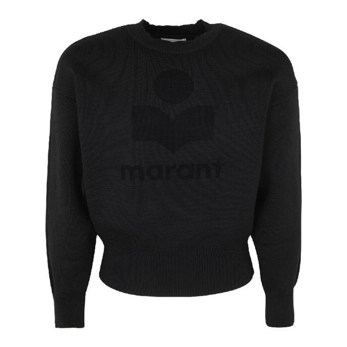 이자벨마랑 AILYS 로고 스웨터 PU0159FA A3L62E 01BK - Isabel Marant