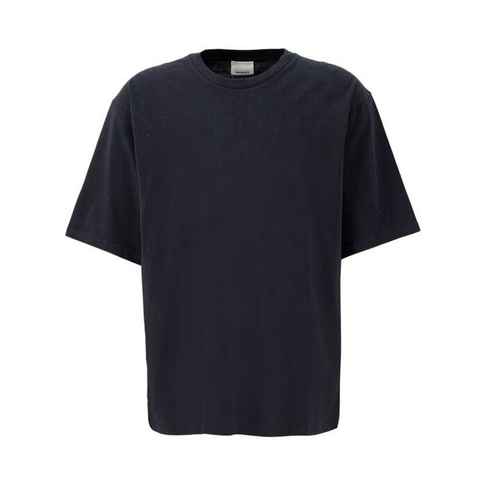이자벨마랑 GUIZY 구지 로고 반팔 티셔츠 TS0079HB A2N09H 01BK - Isabel Marant
