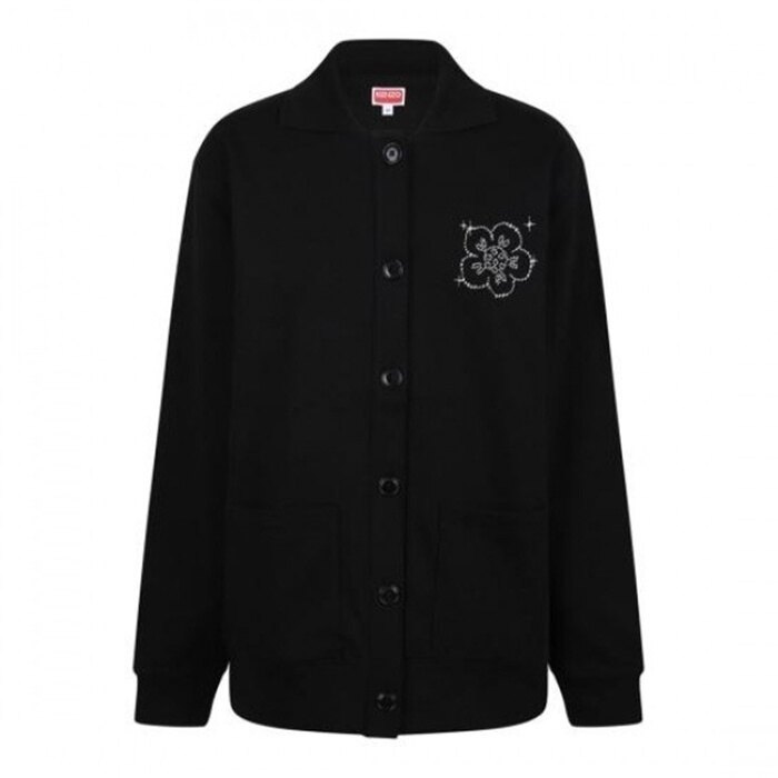 겐조 로고 가디건 FE6 2SW151 4MF 99J - Kenzo