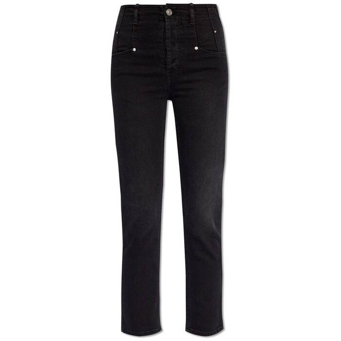 이자벨마랑 NILIANE 닐리안 슬림 데님 팬츠 PA0050FB B1H10I 01BK - Isabel Marant
