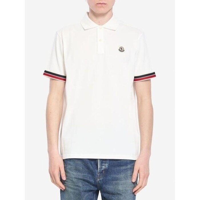 몽클레어 로고 패치 폴로 셔츠 8A00020 89A16 034 - Moncler