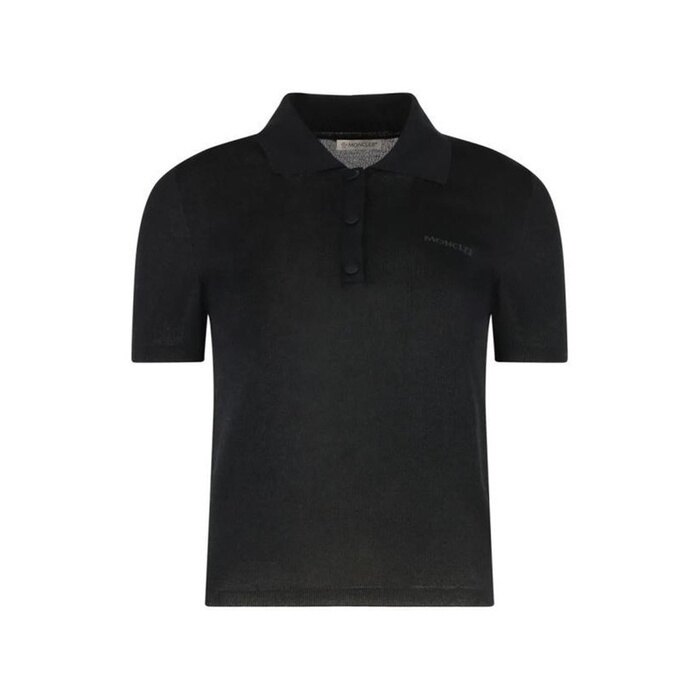 몽클레어 로고 자수 코튼 폴로 셔츠 9A00004 M6440 999 - Moncler