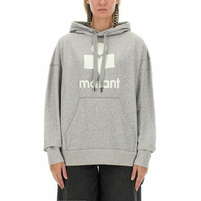 이자벨마랑 MANSEL 만셀 후드 티셔츠 SW0001FA A1M07E GYWH - Isabel Marant