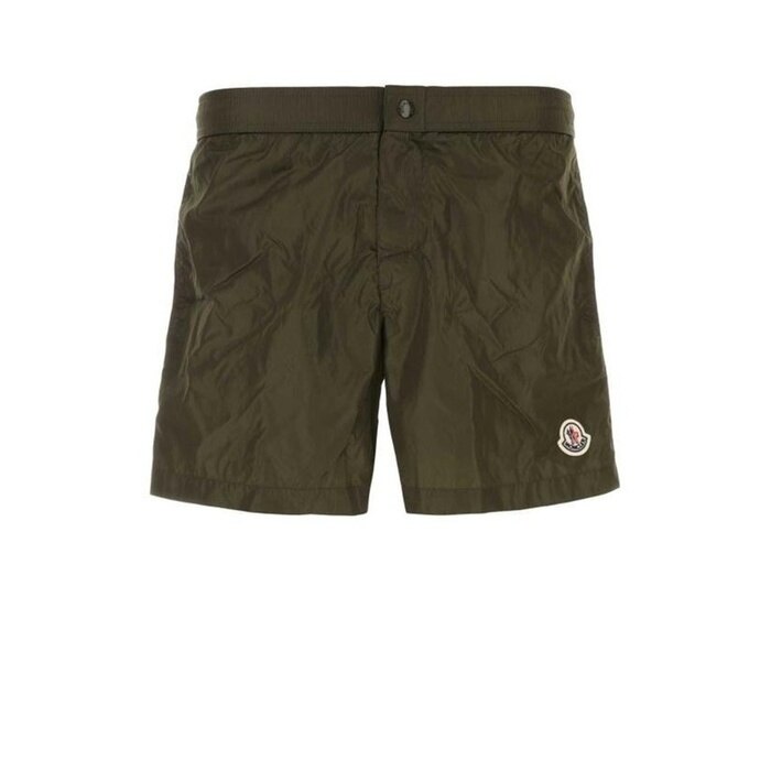 몽클레어 로고 패치 스윔 쇼츠 2C00018 53326 833 - Moncler