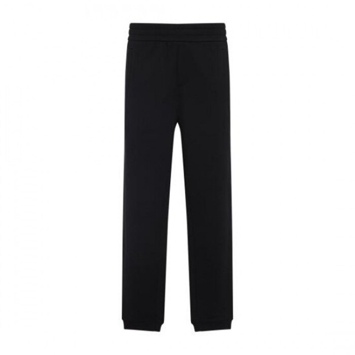 몽클레어 로고 패치 코튼 스웨트팬츠 8H00002 89AZY 999 - Moncler