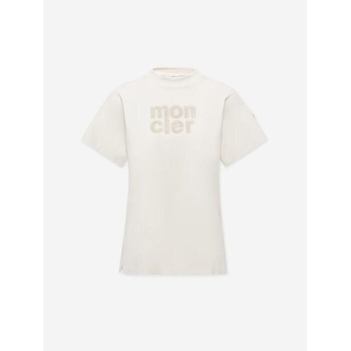 몽클레어 테디 로고 코튼 티셔츠 8C00028 89AUO 036 - Moncler