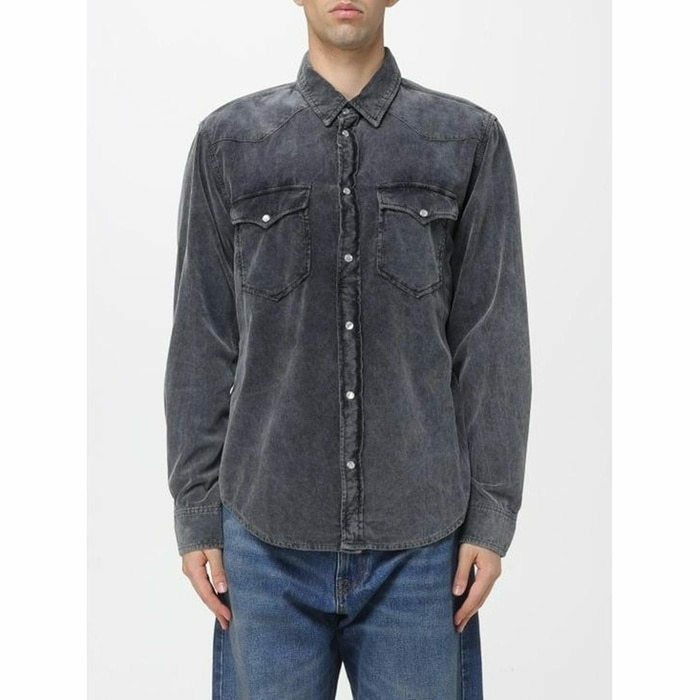이자벨마랑 VASCO 코듀로이 웨스턴 셔츠 CH0214HA C1I10H 01VB - Isabel Marant