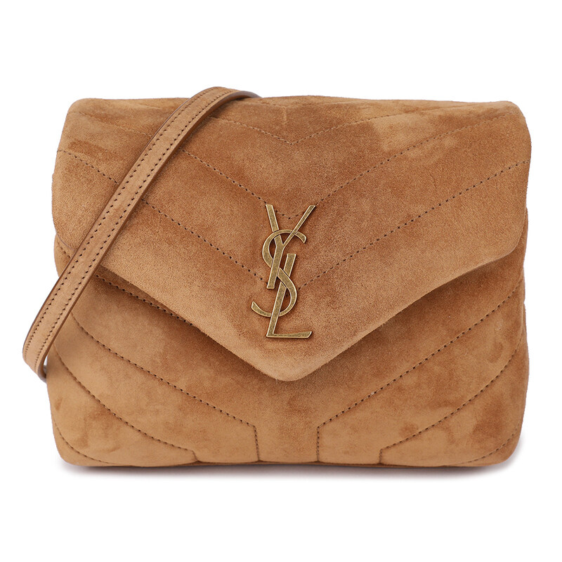 생로랑 퀼팅 스웨이드 토이 백 678401-1U837-7761 - Saint Laurent