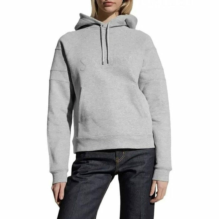 생로랑 로고 후드 티셔츠 728319 Y37GY 1403 - Saint Laurent