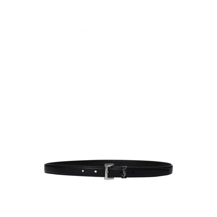 생로랑 모노그램 로고 벨트 612616 DTI0E 1000 - Saint Laurent