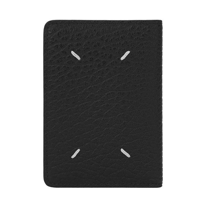 26SS 메종마르지엘라 스티치 폴드 블랙 공용 카드지갑 SA1VX0011 P4455 T8013 - Maison Margiela