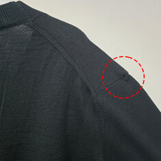 더팩토리 25SS 아미 하트 로고 울 가디건 하자 세일 / 블랙 (BFHKC111 KN0025 001) 썸네일 4