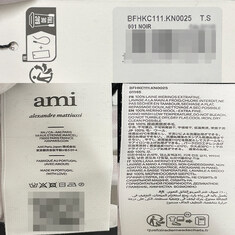 더팩토리 25SS 아미 하트 로고 울 가디건 하자 세일 / 블랙 (BFHKC111 KN0025 001) 썸네일 7