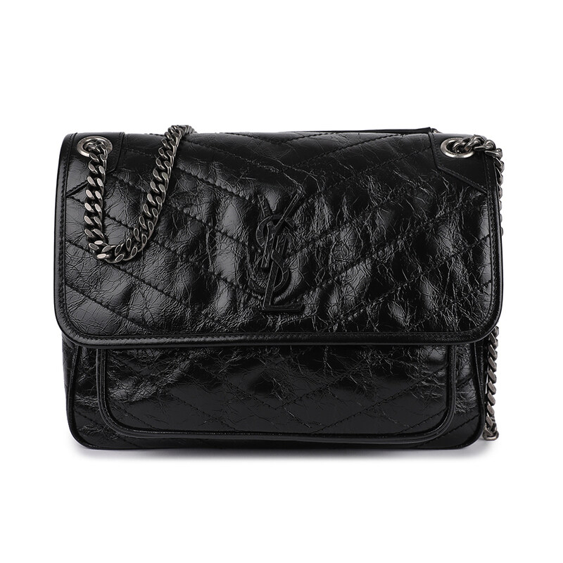 생로랑 니키 빈티지 미디움 숄더백 633158-0EN04-1000 - Saint Laurent
