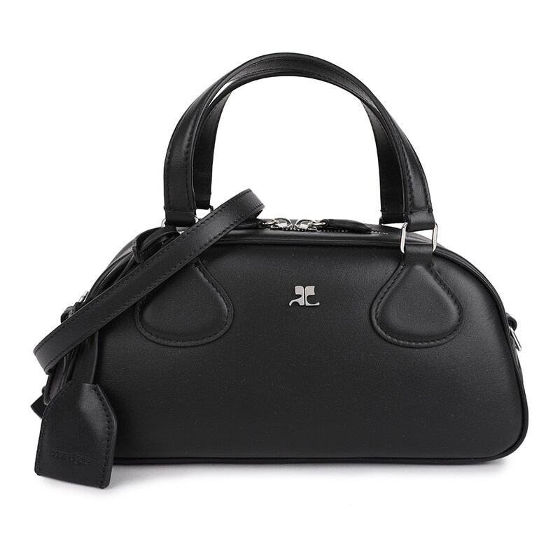 꾸레쥬 볼링 가죽 토트백 125GSA167CR0065-9999 - Courreges