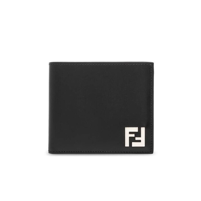 펜디 FF Squared 레더 바이폴드 지갑 스퀘어 반지갑 7M0356 AFF2 F0GXN - Fendi