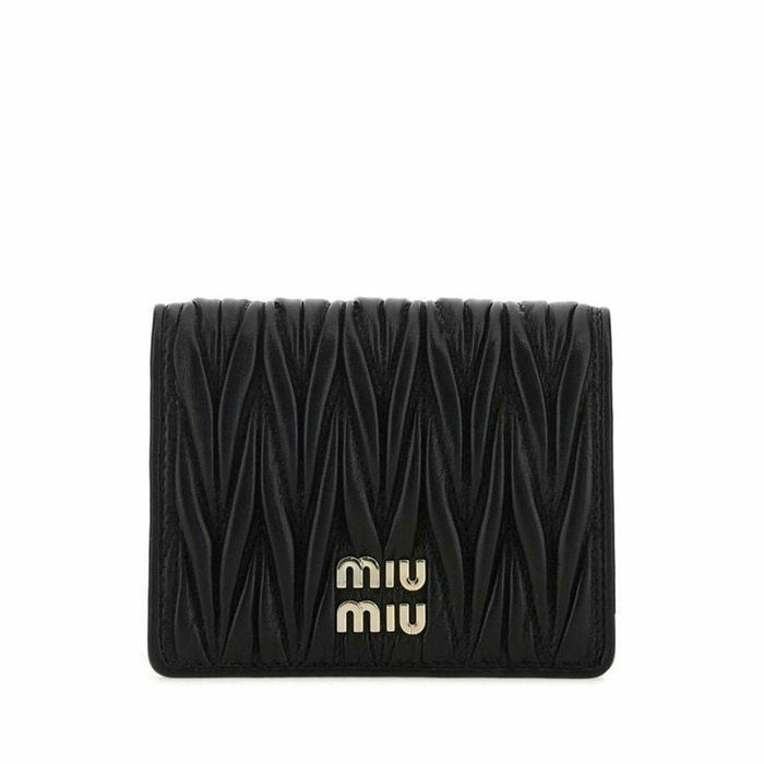 미우미우 마테라쎄 나파 가죽 반지갑 5MV204 AFPP F0002 - Miu Miu