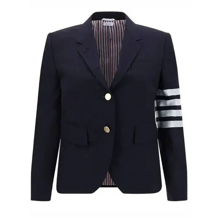 톰브라운 플레인 위브 4바 하이 암홀 스포츠 코트 FBC010V 06146 415 - Thom Browne
