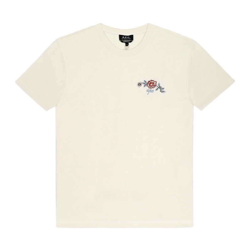 [아페쎄 APC] COGCK H26511 AAD ECRU 남성 반팔티 - A.P.C.