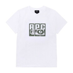[아페쎄 APC] COBQX M26485 AAB WHITE 공용 반팔티 썸네일 1