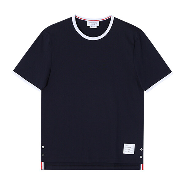 [톰브라운 THOM BROWNE] MJS083A 00042 415 남성 반팔티 - Thom Browne