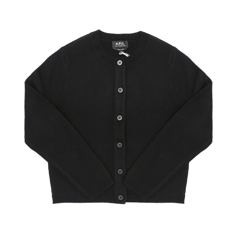 [아페쎄 APC] WVBDK F22301 LZZ BLACK 여성 가디건 - A.P.C.