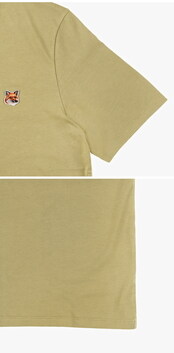 [메종키츠네 MAISONKITSUNE] LM00104KJ0008 P357 남성 반팔티 썸네일 2