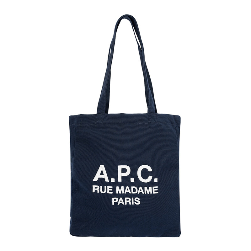 [아페쎄 APC] PSAJS M61937 IAK DARK NAVY 공용 토트백 - A.P.C.