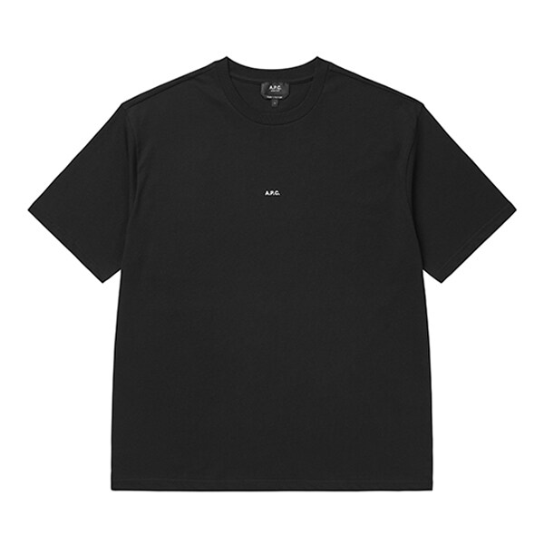 [아페쎄 APC] COHBW H26386 TZC NOIR/BLANC 남성 반팔티 - A.P.C.