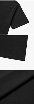 [아페쎄 APC] COHBW H26386 TZC NOIR/BLANC 남성 반팔티 썸네일 2